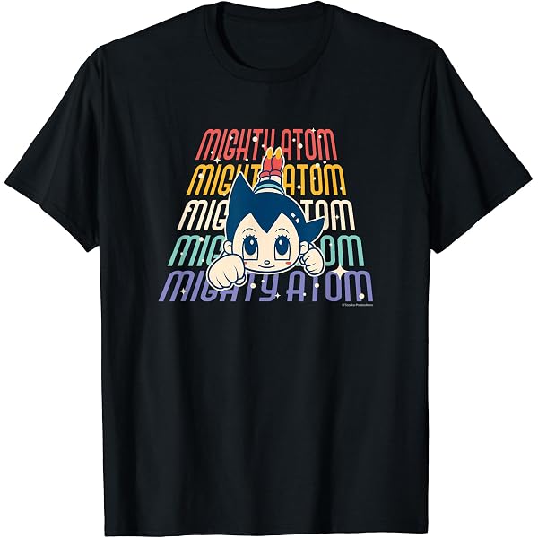 Amazon | 鉄腕アトム レトロ (アトム) (C)Tezuka Productions Tシャツ